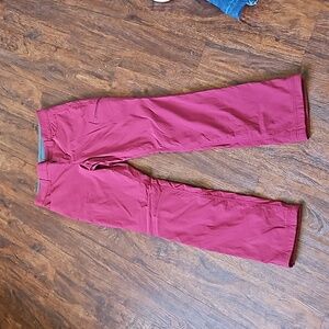 Eddie Bauer lined pants.  Size 2 side pockets